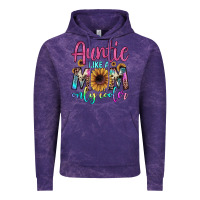 Cloud Purple auntie like a mom Vintage Hoodie - JahusDesignShop