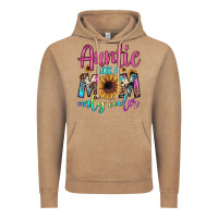 Vintage Coffee auntie like a mom Vintage Hoodie - JahusDesignShop