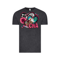 Vintage Black certified nursing assistant cna hearts Vintage Tee - Jasminsmagicworld