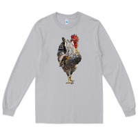 Moon Dust cream legbar rooster Long Sleeve Tee - LillyAllenDesigns