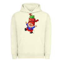 Pigment Pistachio cute christmas gnome Urban Hoodie - CowGirlArtShop