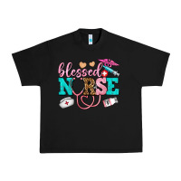 Black blessed nurse Urban Heavy Tee - AdoDesignShop