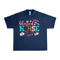Navy blessed nurse Urban Heavy Tee - AdoDesignShop