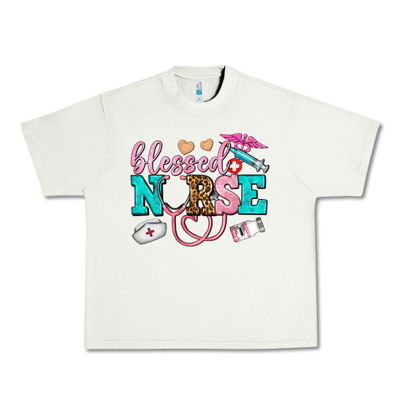 Blessed Nurse Urban Heavy Tee by AdoDesignShop | Teevron
