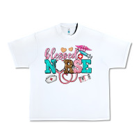 White blessed nurse Urban Heavy Tee - AdoDesignShop