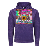 Cloud Purple auntie like a mom Vintage Hoodie - JahusDesignShop
