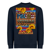 Navy proud veteran  12 oz regular can cooler Heavyweight Sweatshirt - Artiststas