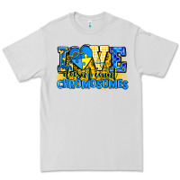 Dove Grey love doesn't count chromosomes Premium Tee - AdoDesignShop
