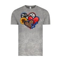 Cloud Rock 4th of july american hearts Vintage Tee - Jasminsmagicworld