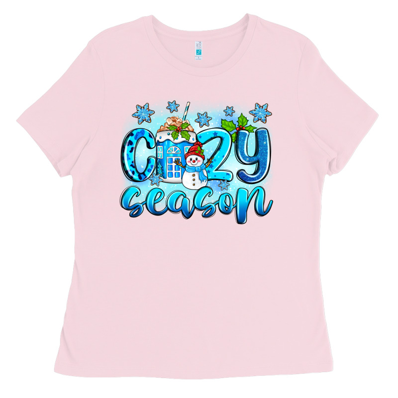 Cozy Season Winter Ladies Tee by Zillion Design Studio | Teevron