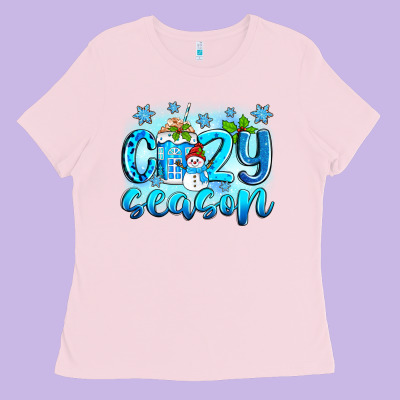 Cozy Season Winter Ladies Tee Designed By Zillion Design Studio