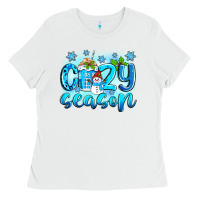 White cozy season winter Ladies Tee - Zillion Design Studio