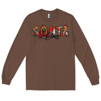 Chestnut santa claus lady of guadalupe Long Sleeve Tee - Jasminsmagicworld