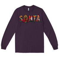 Plum santa claus lady of guadalupe Long Sleeve Tee - Jasminsmagicworld