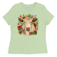 Matcha christmas charolais Ladies Tee - JahusDesignShop