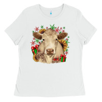 White christmas charolais Ladies Tee - JahusDesignShop