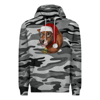 Slate Camo christmas glasses heifer Premium Hoodie - RanaPortraitStore