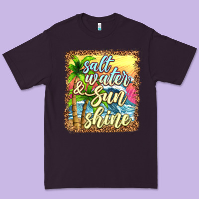Salt Water And Sunshine Premium Tee Designed By Texasbilliewilder