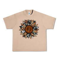 Burro cowhide leopard aztec sunflower Urban Heavy Tee - Artiststas