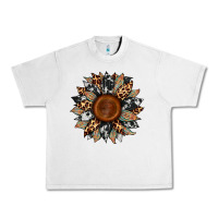 Lunar Rock cowhide leopard aztec sunflower Urban Heavy Tee - Artiststas