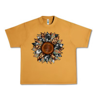 Peanut Butter cowhide leopard aztec sunflower Urban Heavy Tee - Artiststas