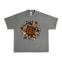 Tornado cowhide leopard aztec sunflower Urban Heavy Tee - Artiststas