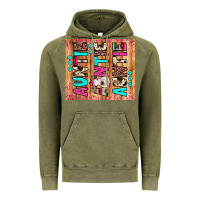 Vintage Olive auntie heifer Vintage Hoodie - JahusDesignShop