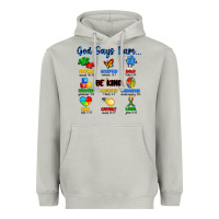 Moon Dust god says i am autism Heavyweight Hoodie - Artiststas