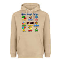 Mushroom god says i am autism Heavyweight Hoodie - Artiststas