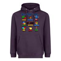 Plum god says i am autism Heavyweight Hoodie - Artiststas