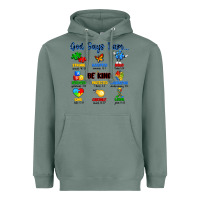 Sage god says i am autism Heavyweight Hoodie - Artiststas