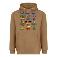 Toasted Coconut god says i am autism Heavyweight Hoodie - Artiststas