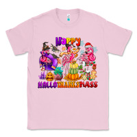 Bubblegum Pink Happy Hallo Thanks Mas Classic Tee - CowhideDigitalArt