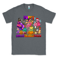 Charcoal Heather Happy Hallo Thanks Mas Classic Tee - CowhideDigitalArt