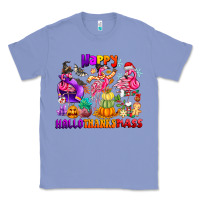 Colony Blue Happy Hallo Thanks Mas Classic Tee - CowhideDigitalArt