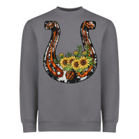 Storm horseshoe sunflower Heavyweight Sweatshirt - JahusDesignShop
