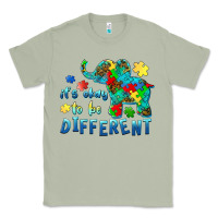 Matcha it's okay to be different elephant autism awareness Classic Tee - BarkalooDesign