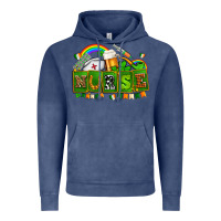 Vintage Denim st patricks nurse Vintage Hoodie - AdoDesignShop