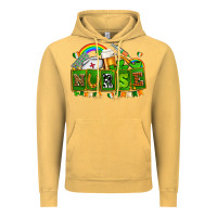 Vintage Mustard st patricks nurse Vintage Hoodie - AdoDesignShop