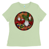 Matcha Gnome Truck Christmas Ladies Tee - RanaPortraitStore