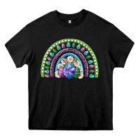Black easter rainbow Heavy Core Tee - RanaPortraitStore