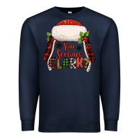 Navy western you serious clark christmas Premium Sweatshirt - Jasminsmagicworld