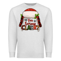 Oatmeal Heather western you serious clark christmas Premium Sweatshirt - Jasminsmagicworld