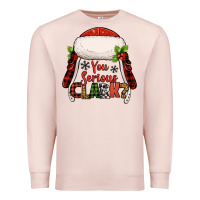 Pale Pink western you serious clark christmas Premium Sweatshirt - Jasminsmagicworld
