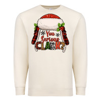 Sandshell western you serious clark christmas Premium Sweatshirt - Jasminsmagicworld