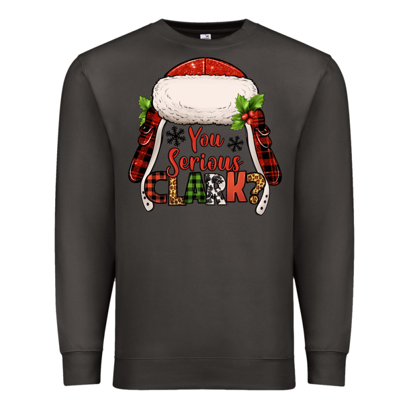 Western You Serious Clark Christmas Premium Sweatshirt by Jasminsmagicworld | Teevron
