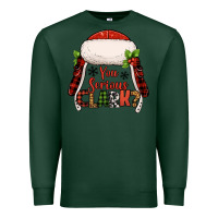 Sports Green western you serious clark christmas Premium Sweatshirt - Jasminsmagicworld