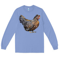 Colony Blue Cream Legbar Chicken Long Sleeve Tee - LillyAllenDesigns