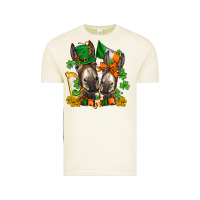 Vintage Arctic st patricks donkeys with  shamrocks Vintage Tee - AdoDesignShop