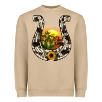 Mushroom horseshoe sunset Heavyweight Sweatshirt - JahusDesignShop